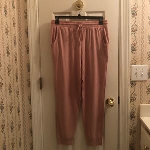 Muk Luks Pink Jogging pants